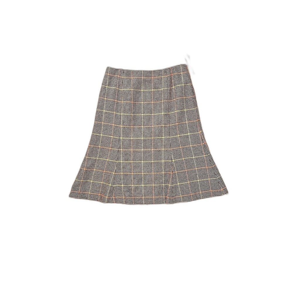 Vintage 90s Talbots Wool A Line Skirt Size 10 Plaid Old Money Preppy Academia